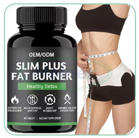 Cápsulas de Té Ausreson para un Vientre Plano, 28 Días, OEM, Cuidado Corporal, Quemador de Grasa, Desintoxicante, Moringa, Suplemento Adelgazante