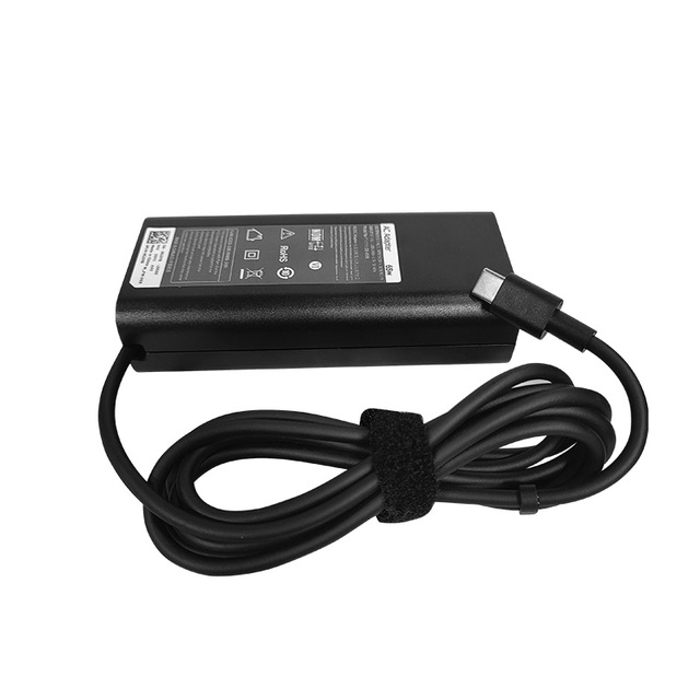 Oem Adaptateur Type C Universal Laptop Charger Adapter Power Supply Manufacturer Carregador 65W 20V 3.25A Power Supply for Dell