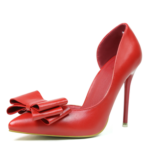 <span class=keywords><strong>Zapatos</strong></span> de Tacón Alto <span class=keywords><strong>con</strong></span> Punta en Pico y Lazo en el Lateral - Product Image 5