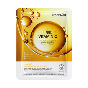 Novedad 2025 Producto <span class=keywords><strong>de</strong></span> Belleza <span class=keywords><strong>Mascarilla</strong></span> Facial <span class=keywords><strong>de</strong></span> Vitamina C Orgánica con Ácido Hialurónico Hidratante para el Cuidado <span class=keywords><strong>de</strong></span> la Piel Uso Facial Coreano - Product Image 6