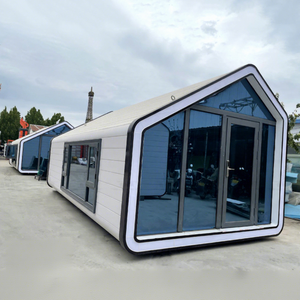 Casa Prefabricada Modular de Aluminio con Placas EPS para Hotel Móvil, Casa de Huéspedes, Exposiciones, Casa Rápida, Patio Exterior, B&B - Product Image 1