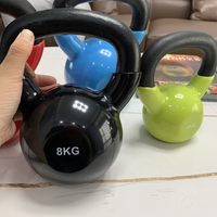 Chine personnalisé fitness vinyle kettlebell poids équipement de gymnastique poids libre kettlebell ensemble pour la musculation