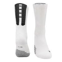 OEM Personnalisé Athlétisme Haute Qualité Classique Épaissie Hommes Chaussettes Basketball Sport Chaussettes