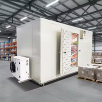 Contenedor Modular Pequeño para Frutas, Verduras y Pescado, Refrigerador Móvil Comercial, Cámara Frigorífica, Congelador