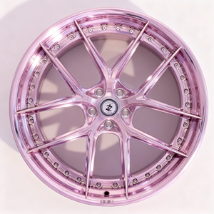 Nuovi Cerchi in Lega di Alluminio Forgiati Personalizzati 16-22 Pollici Edizione Rosa ET 40mm/30mm per Berline di Lusso - Product Image 2
