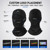 Masque cagoule intégral OEM en polyester respirant anti-UV pour hommes, idéal pour le cyclisme, la moto et les sports de plein air