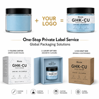 Crème Visage Professionnelle au Peptide de Cuivre GHK-Cu Effet Raffermissant Visible & Réparateur de Peau, Crème Anti-Rides pour Marque Privée