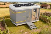 Capsule spatiale V3 de 19,8 m² – Maison préfabriquée en kit pour le glamping, mini-maison pour les centres de villégiature et le camping