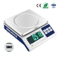 Balance numérique directe d'usine 1g 0.1g haute précision 30kg 40kg avec tour d'éclairage et interface RS232