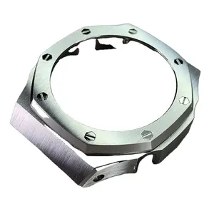 Özelleştirilmiş Metal yedek parçalar imalatı Cnc işleme alüminyum izle parçaları Cnc işleme paslanmaz çelik saat kutusu bölüm