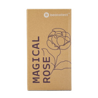 Boîte cadeau en papier kraft personnalisée avec logo OEM, boîte en carton ondulé recyclable pour l'emballage de bouquets de roses
