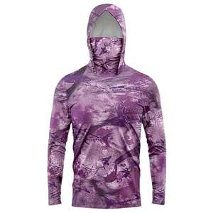 قمصان بطولات صيد طويلة الأكمام مصنوعة خصيصًا SPF50 قمصان محصول صيد جيدة التهوية مقاس كبير مع تقنيات بالتسام - Product Image 5