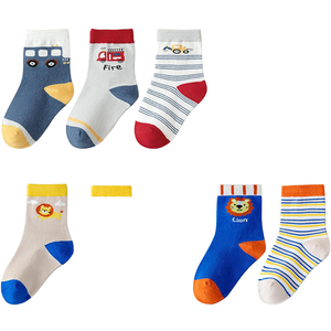 Cotton Baby Socks Breathable <b>Animal</b> <b>Patterns</b> High Quality Casual Baby Wear Socks <b>For</b> Winter Autumn Custom logo - Product Image 1