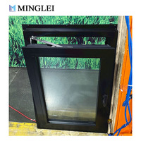 Ventanas de Aluminio con Triple Acristalamiento y Apertura Oscilobatiente, Estilo Europeo, con Certificación Energy Star, Aislamiento Térmico