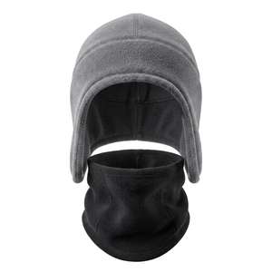 Gorro de Invierno de Forro Polar Suave con Cubre Orejas y Protector Facial, Cálido y Cómodo para Clima Frío, para Hombres y Mujeres - Product Image 1