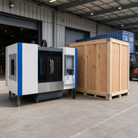 Centre d'usinage vertical CNC 4 axes haute précision VMC avec table rotative pour l'ingénierie de précision