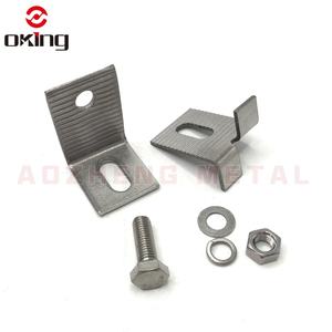 Support d'angle en acier inoxydable 304/316 anti-corrosion pour <span class=keywords><strong>fixation</strong></span> de revêtement mural moderne en marbre/pierre – Supports de construction en gros - Product Image 2