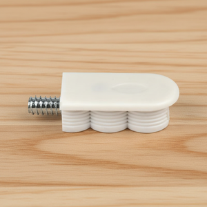 Système de levage de porte de placard mini-fixe 3 en 1 moderne en acier + plastique, boulons à vis, serrure à came, connecteurs de meubles, boulons, quincaillerie en zinc - Product Image 1