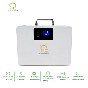 <b>SOLAR</b> 1000W AIO Battery Storage Kit 2kWh Portable <b>Solar</b> <b>Generator</b> CE Certified for Emergency Backup BR1000W-ESS2KWH All-in-one I - Product Image 3