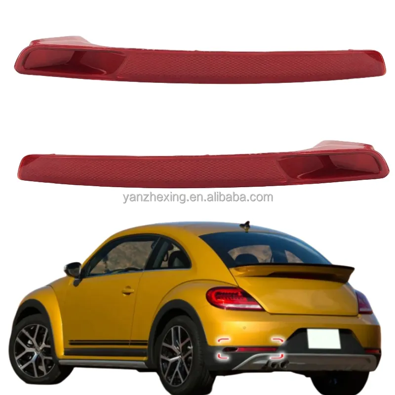 YZX riflettore per paraurti posteriore per auto spia di arresto luce freno per Volkswagen Beetle 2012-2016 5 c5945702b 5 c5945701b