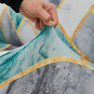 Individuell Anpassbare 3D-Digitaldruck Weihnachts-Dekorative Schutzhülle Elastischer Stretch-Sofabezug für Weihnachten - Product Image 2