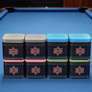 <span class=keywords><strong>Craie</strong></span> de billard ASN Chalk-R, qualité tournoi, 3X Friction, antidérapante, faible poussière, multicolores, pour snooker et billard 9 boules, vente en gros, OEM, ODM - Product Image 2