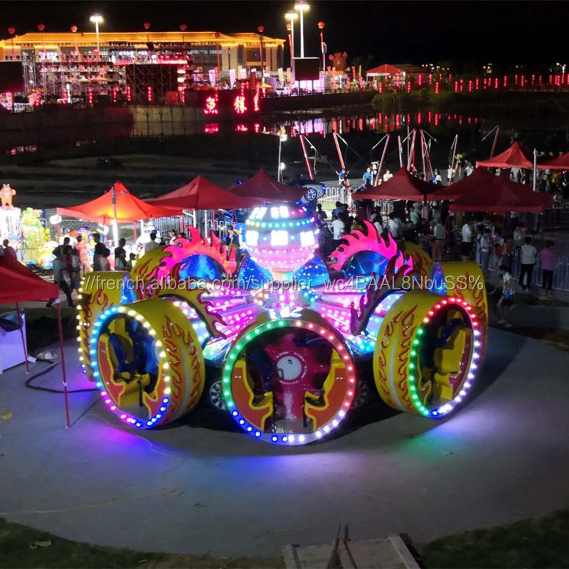 Petite pendule Frisbee Sortie À Vélo 6 sièges mini pendule manèges jeu pour les enfants