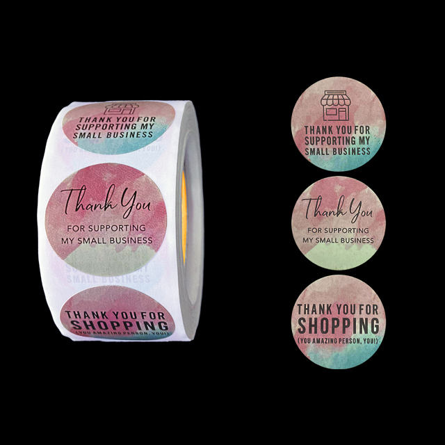 1 pouce, 500 autocollant/Roll_01