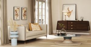 Ánh sáng sang trọng tối giản phòng ăn gỗ rắn tủ bên phong cách hiện đại tùy chỉnh bên tủ - Product Image 5