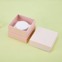 Boîte en papier rigide personnalisée avec logo imprimé, de haute qualité, écologique, pour emballage cadeau cosmétique, avec couvercle et base, pour crème pour le visage, vente en gros