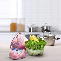 Produits parfaits Personnalisé Pliable Eco Fourre-Tout Réutilisable Écologique Sacs Fruits