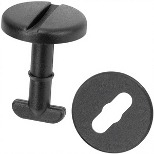 Cierres de torsión para alfombrillas de coche, compatibles con BMW E36, E46, Serie 3, E38, Serie 5, Serie 7, de plástico, nailon y POMPP, ajuste universal. - Product Image 2
