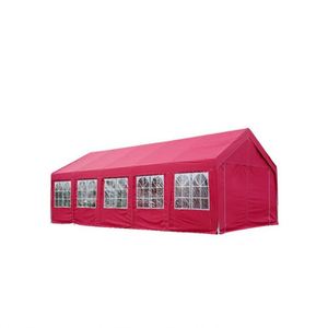 Abri de voiture portable en acier et aluminium, abri de garage en métal, construction avec poteaux en verre, auvent à 2 voies, abri de <span class=keywords><strong>camping</strong></span> gris préfabriqué, carport pliable - Product Image 4