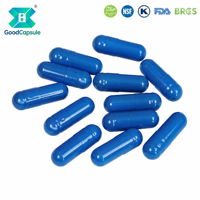 Capsules végétales d'algues HPMC résistantes à l'humidité, taille 00 #   0 #   1 #   2 #   3 #   Capsule végétalienne sans BSE/TSE, sans ETO, sans OGM, de qualité supérieure pour les végétaliens