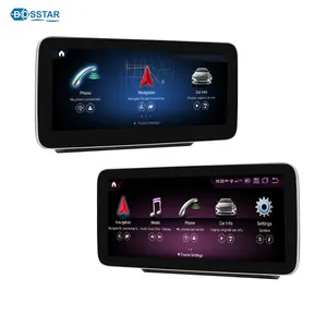 Bosstar والملاحة الروبوت 11.0 راديو السيارة سيارة فيديو مشغل ديفيدي لمرسيدس بنز الفئة C W205 X الدرجة 2015 - 2020 راديو السيارة