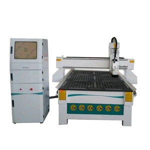 Nouvelle machine de gravure CNC à broche unique <span class=keywords><strong>3KW</strong></span> à refroidissement par eau avec moteur pour la sculpture sur bois dur et structure en acier, contrôle DSP - Product Image 4