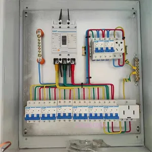 Caixa de controle elétrica de parede para metal à prova de intempéries chapa de aço laminada IP65 distribuição de equipamentos de energia