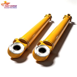 กระบอกไฮดรอลิก Hangood 4T9977 รุ่น Ripper Tilt สำหรับรถดันดิน ขนาดเส้นผ่านศูนย์กลาง 209.6 มม. ระยะชัก 660 มม. สำหรับงานหนัก เกรดเหมือง รถขุด - Product Image 1