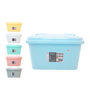 กล่องพลาสติกกันความชื้นที่ทนทานสำหรับเครื่องดื่มเสื้อผ้าทำความสะอาดง่ายสำหรับใช้ในครัวเรือนที่มีการสั่งซื้อจำนวนมาก - Product Image 1