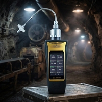 Détecteur multi-gaz portable pour espaces confinés, haute précision, écran 4 pouces, surveillance de la qualité de l'air pour les gaz SO2F2/CH3Br/SiH4
