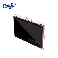 CONFU Écran tactile OLED 7 pouces 1920x1080 120Hz à taux de rafraîchissement élevé, panneau de jeu vidéo pour console PSP, portable USB-C