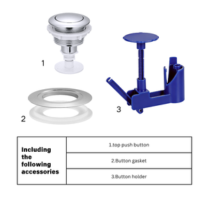 Juego de Reparación de Inodoro JIELIN, Compatible con Varios Tamaños, Instalación Rápida, Kit de Reemplazo - Product Image 2