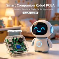 Carte mère de jouet robot IA interactive vocale pour développement émotionnel, PCBA, solutions pour la maison intelligente, usine OEM, montage SMT WJ-10