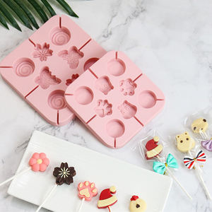 Moule de cuisson de gâteaux en silicone, pour faire soi-même, des bonbons et des sucettes, maison, chocolat, glace, vente en gros - Product Image 6