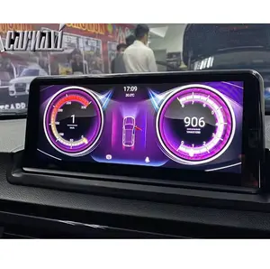 Android 11 8 + 256 12.3 Inci Android Unit Kepala Gps Mobil Navigasi Universal untuk BMW Seri 3 E90/E91/E92/E93