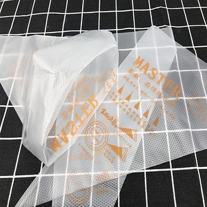 Sacchetto di pasticceria stampato personalizzato usa e getta da 100 pezzi sacchetto <span class=keywords><strong>per</strong></span> Piping facile torta crema fai da te Set di strumenti di decorazione <span class=keywords><strong>per</strong></span> <span class=keywords><strong>dolci</strong></span> accessori <span class=keywords><strong>per</strong></span> la cottura - Product Image 5