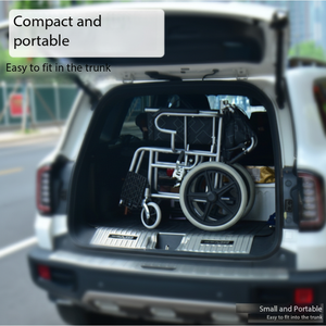 Chaise de toilette/chaise de douche/chaise de bain avec roues voyage pot chaise toilette pliable - Product Image 1