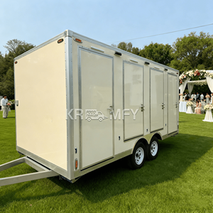 Toilettes mobiles de luxe pour mariage, location de salle de bain portable, toilettes de camping-car pour extérieur - Product Image 4