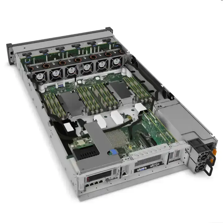 Leno-vo ThinkSystem SR850 7X19A019NA 2U Rack Server, 4 x Intel Xeon Gold 5120 2.20 GHz, 128 GB RAM, 12Gb/s SAS Controller