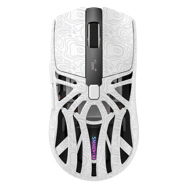Smailwolf M8 Tri Mode Ultralight Gaming Mouse PAW3311 72g 1000Hz Digital Display 20M Clicks for PC Laptop